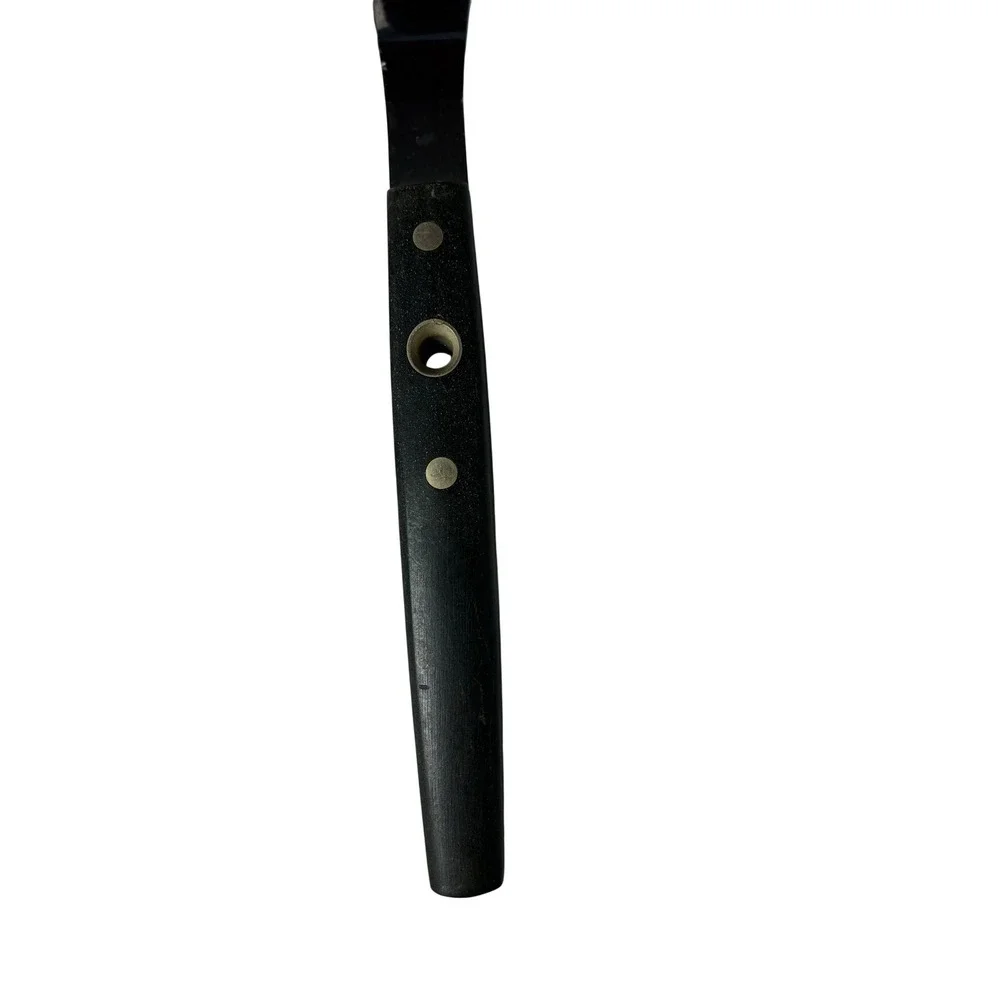 Stainless Steel Offset Icing Spatula Black Riveted Handle Cake Decorating Tool